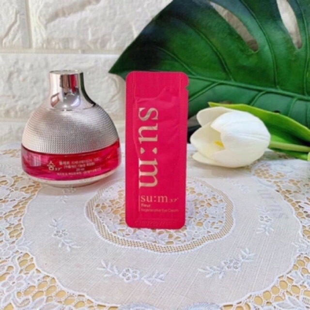 [HCM]Combo 10 gói serum mặt SUM đỏ trẻ hóa da