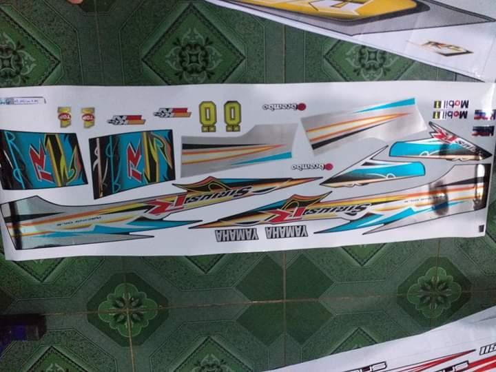 Tem rời dán xe sirius