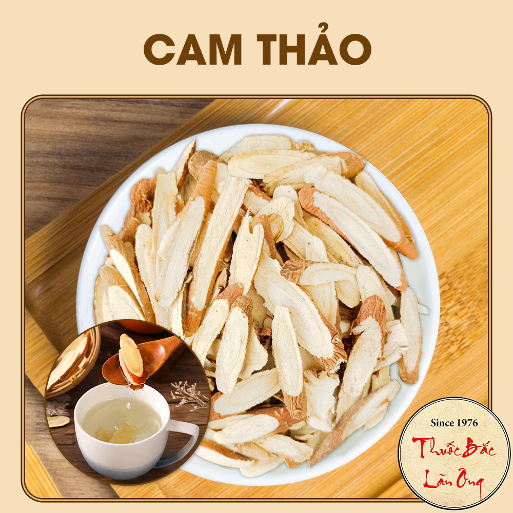 Cam thảo khô thái lát 500g (Trà cam thảo giải nhiệt, dưỡng nhan)