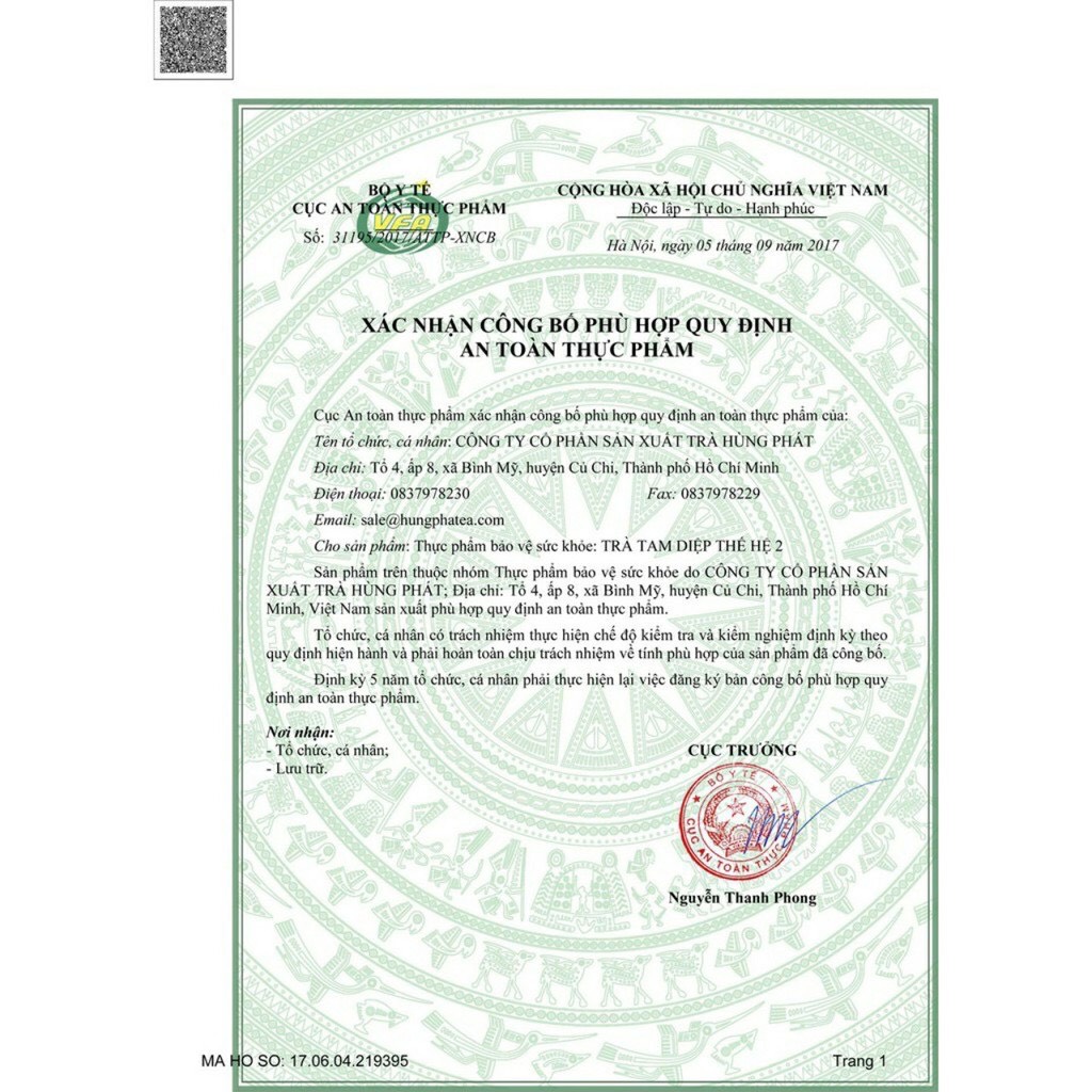 [HCM]TRÀ TAM DIỆP THẾ HỆ 2 - Thương Hiệu Hùng Phát