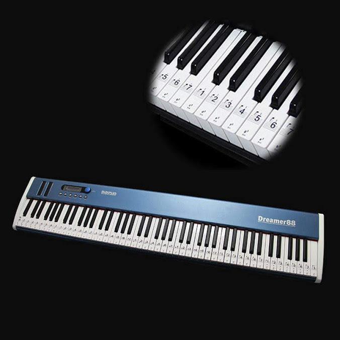 Miếng dán decal cho Piano 52 phím