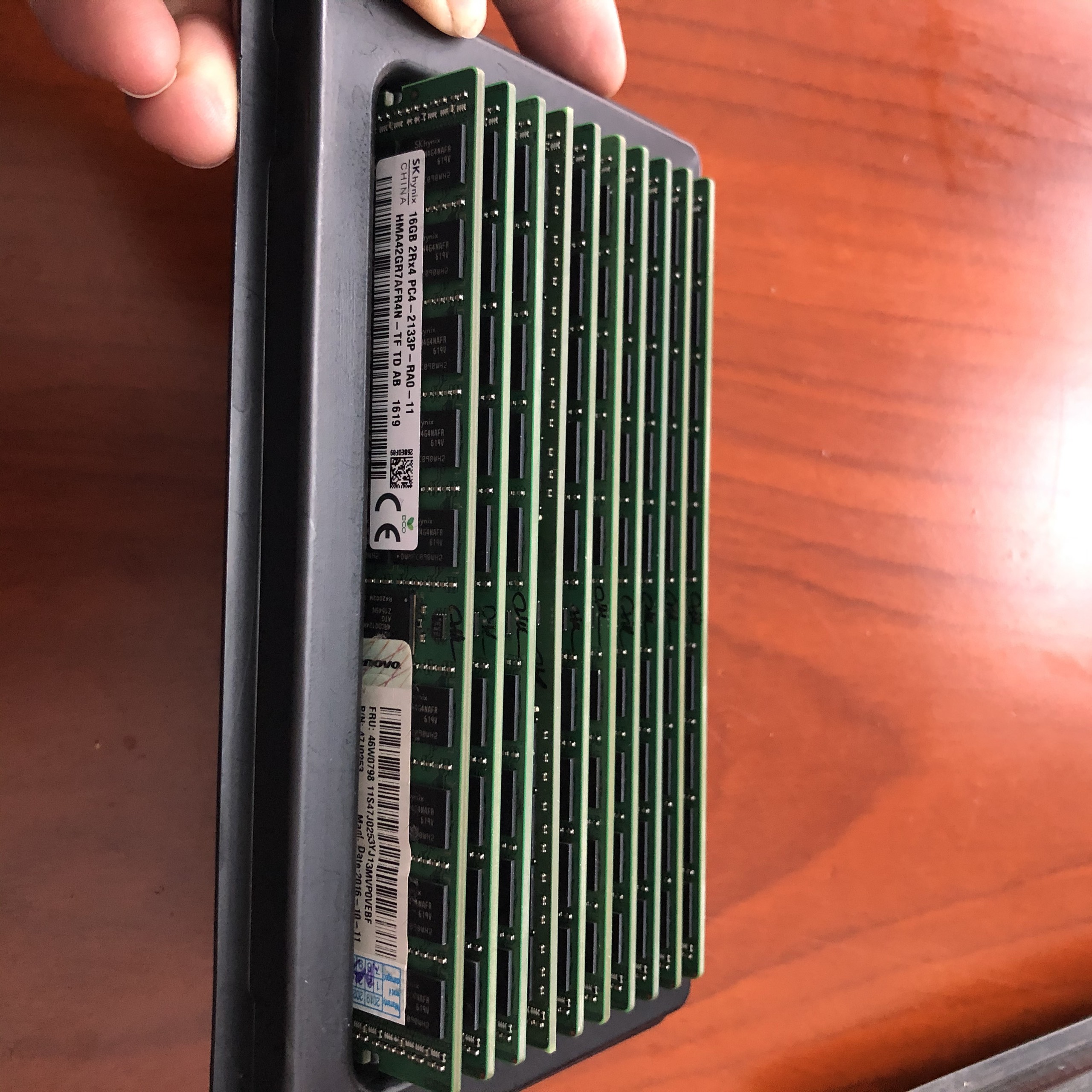 RAM DDR4 ECC REG 16G BUSS 2133 DÙNG CHO MAIN X99 HOẶC MÁY TRẠM (BẢO HÀNH 36T)