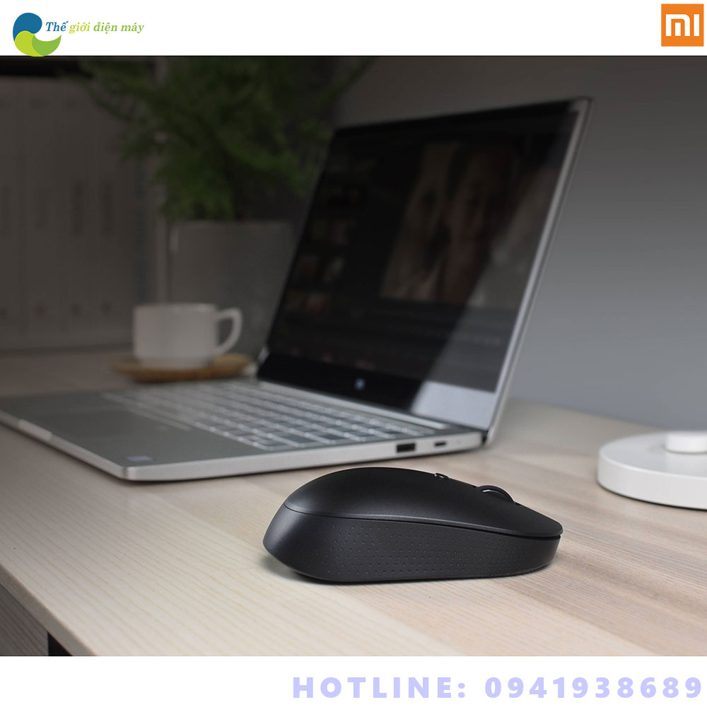 [Bản Quốc Tế] Chuột Không Dây Xiaomi Mi Dual Mode Wireless Mouse Silent Edition - Bảo Hành 3 Tháng - Shop Thế Giới Điện Máy