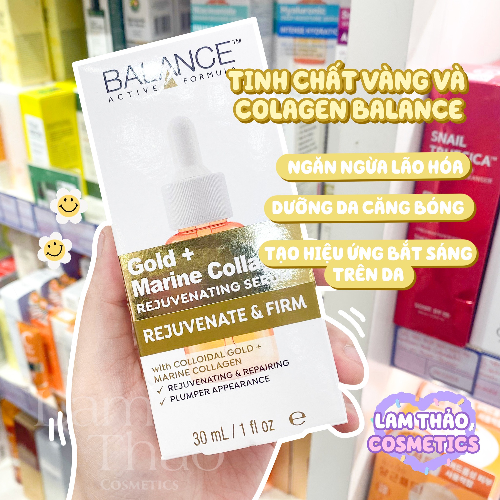 Tinh Chất Dưỡng Da Balance Active Formula Serum (Mẫu Mới) 30ml