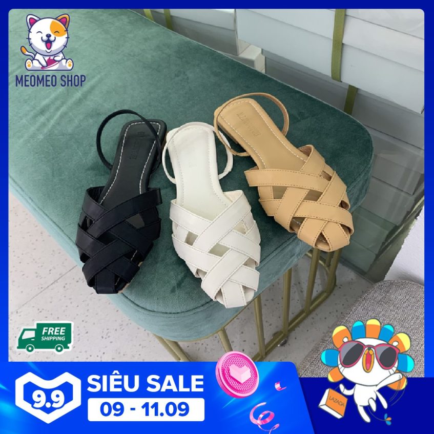 Giày búp bê nữ đẹp chất liệu da cao cấp thiết kế kiểu đan tết mới lạ mang êm chân, nhẹ nhàng cực xinh phù hợp đi chơi, đi học, đi làm. giá rẻ