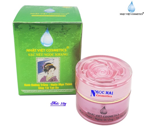 Kem dưỡng trắng ngừa mụn thâm Sắc Nét Ngọc Khang giúp tái tạo da 10g