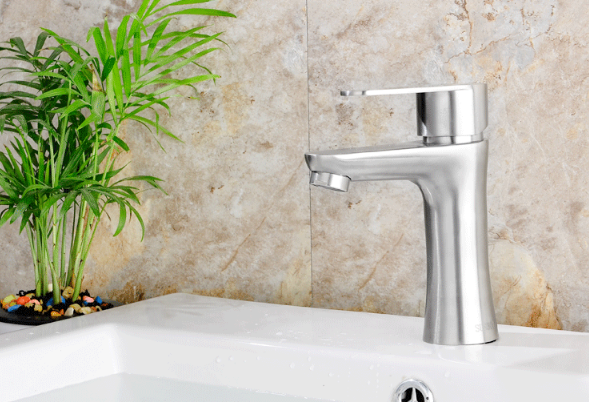 Vòi lavabo nóng lạnh Inox 304 MS1
