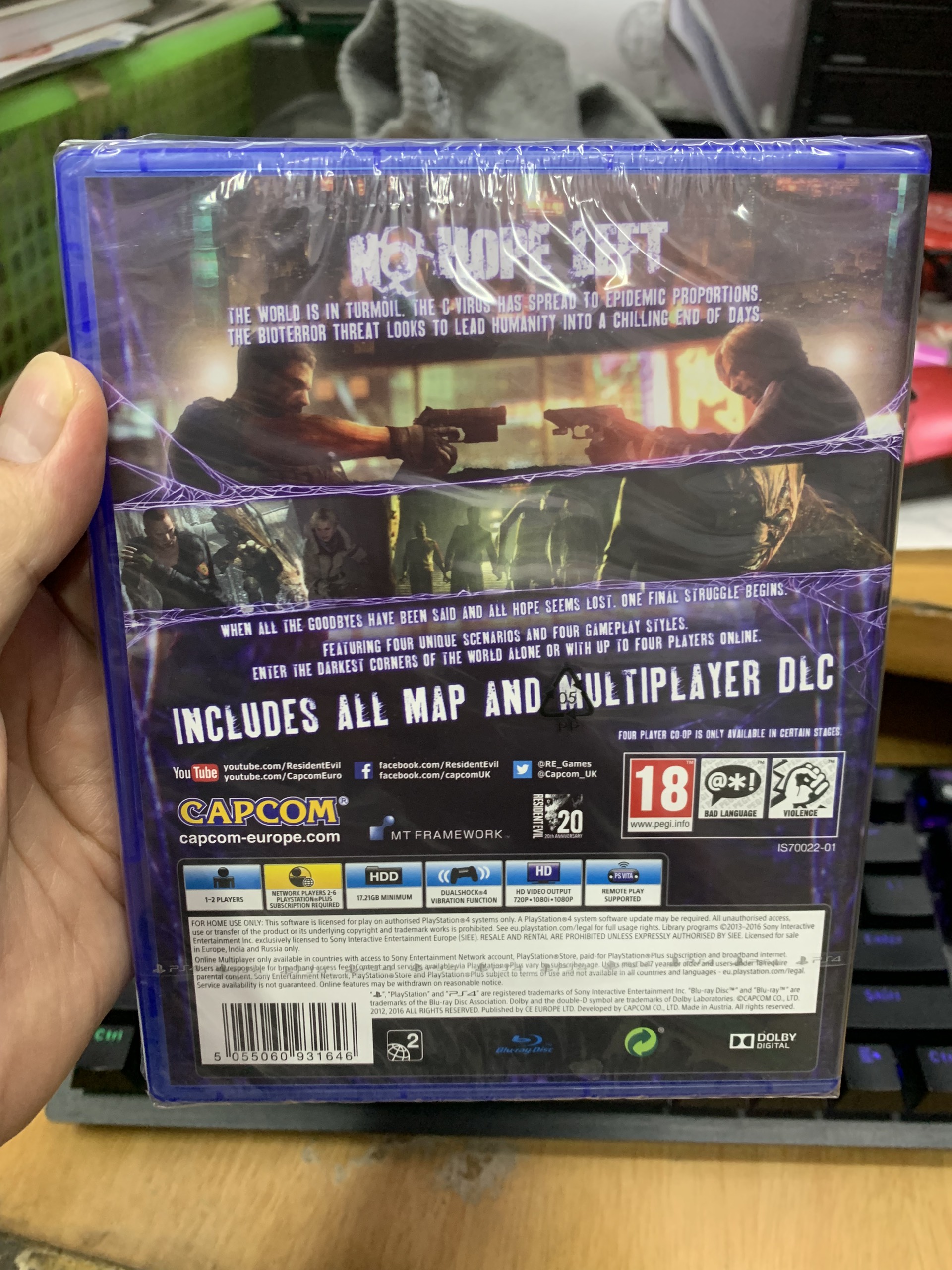 Game Ps4: Resident Evil 6