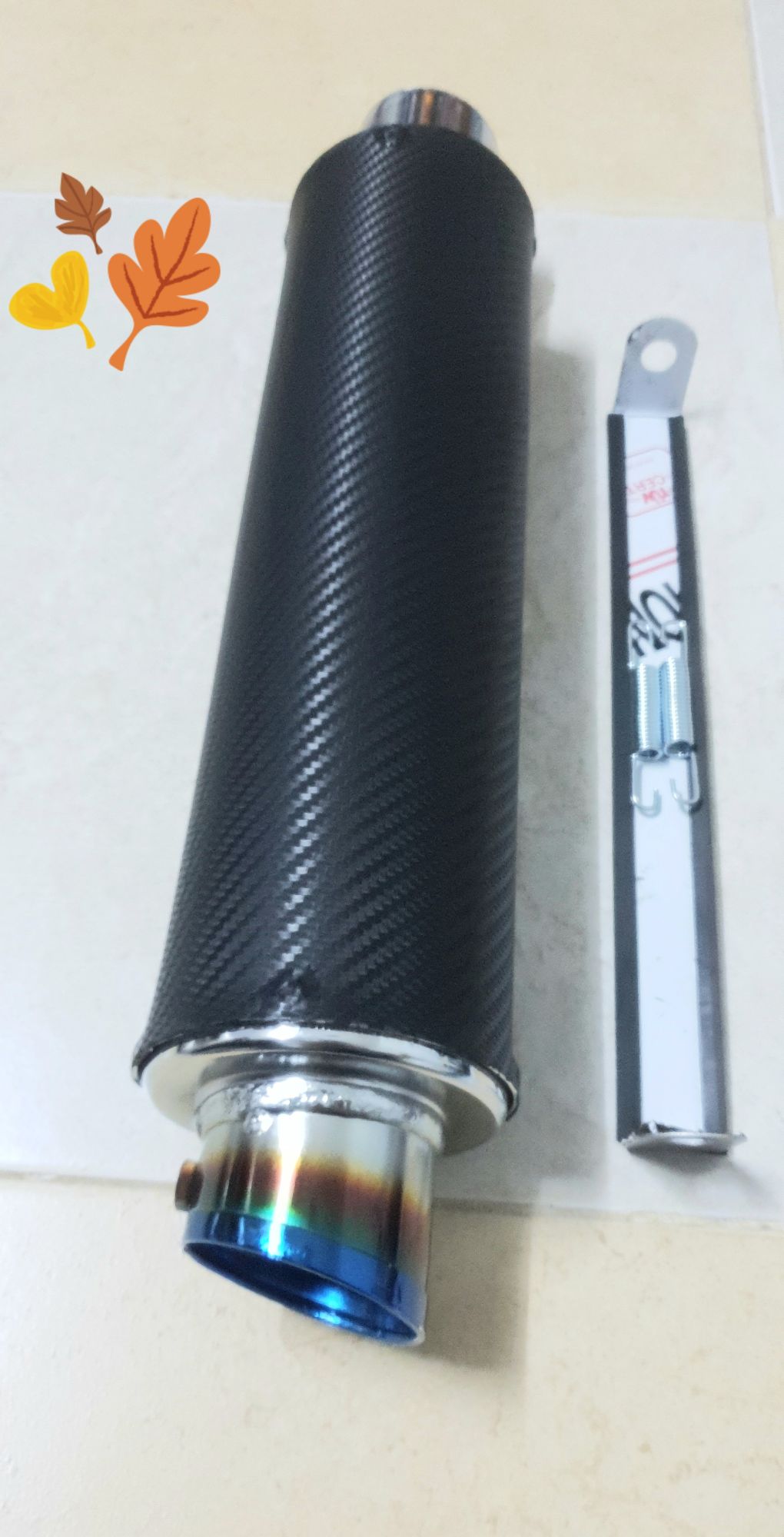 Pô KING DRAG bọc cacbon mỏ titan.