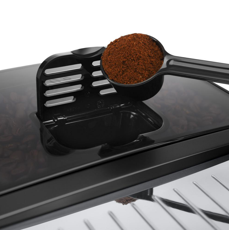 Máy Pha Cà Phê Tự Động DeLonghi Dinamica Plus ECAM 370.70.B, Delonghi Coffee Maker, Máy Pha Cafe, Capuccino, Espresso Cho Văn Phòng, Máy Pha Cà Phê Gia Đình, Áp Suất 19 Bar, 2 Vòi Pha, Tự Vệ Sinh, Nhập Khẩu Italy, Bảo Hành 12 Tháng