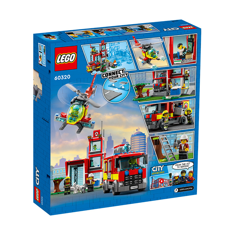 Đồ Chơi LEGO CITY Trạm Cứu Hỏa 60320
