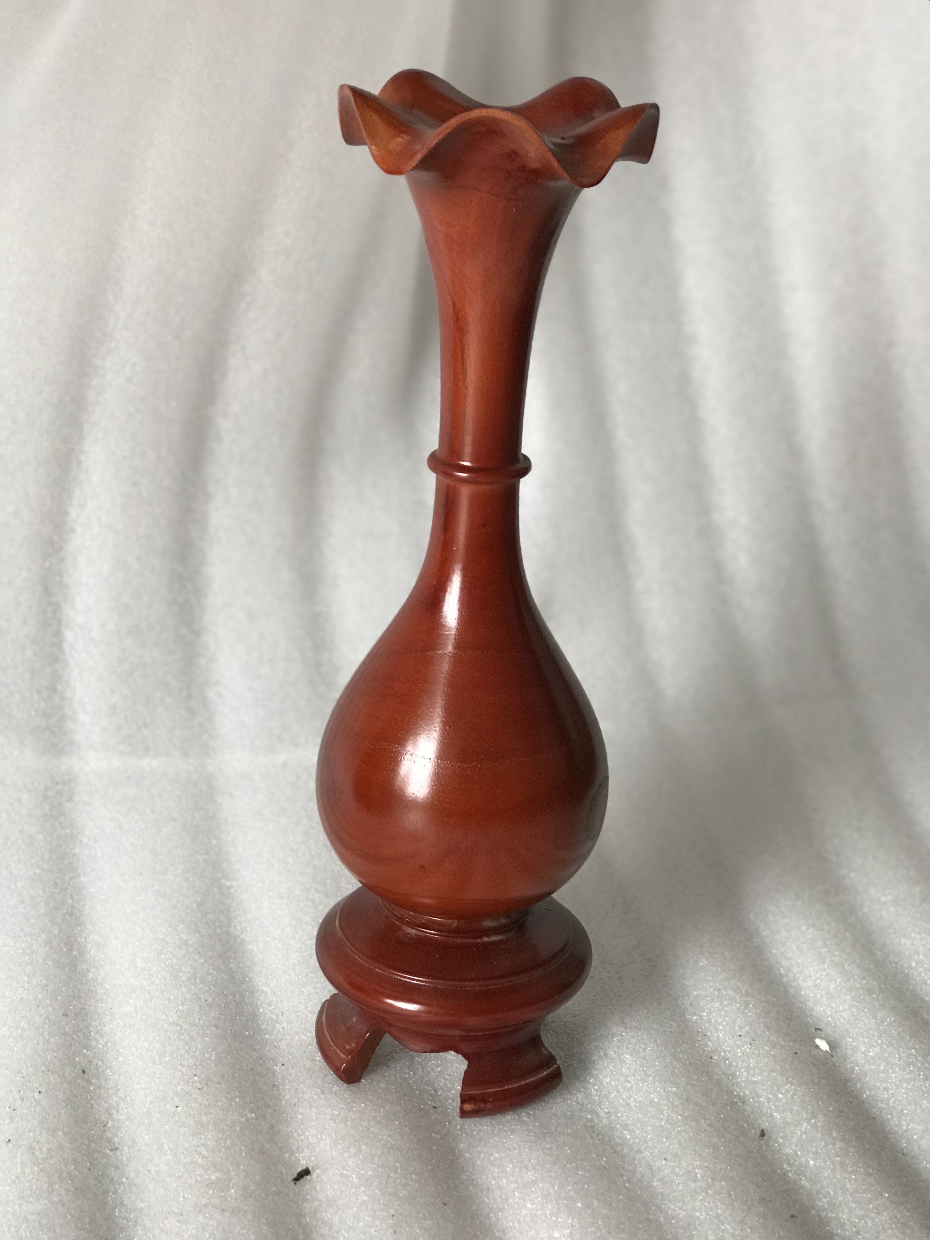 Bình hoa gỗ xoan đào 14cm * 48cm
