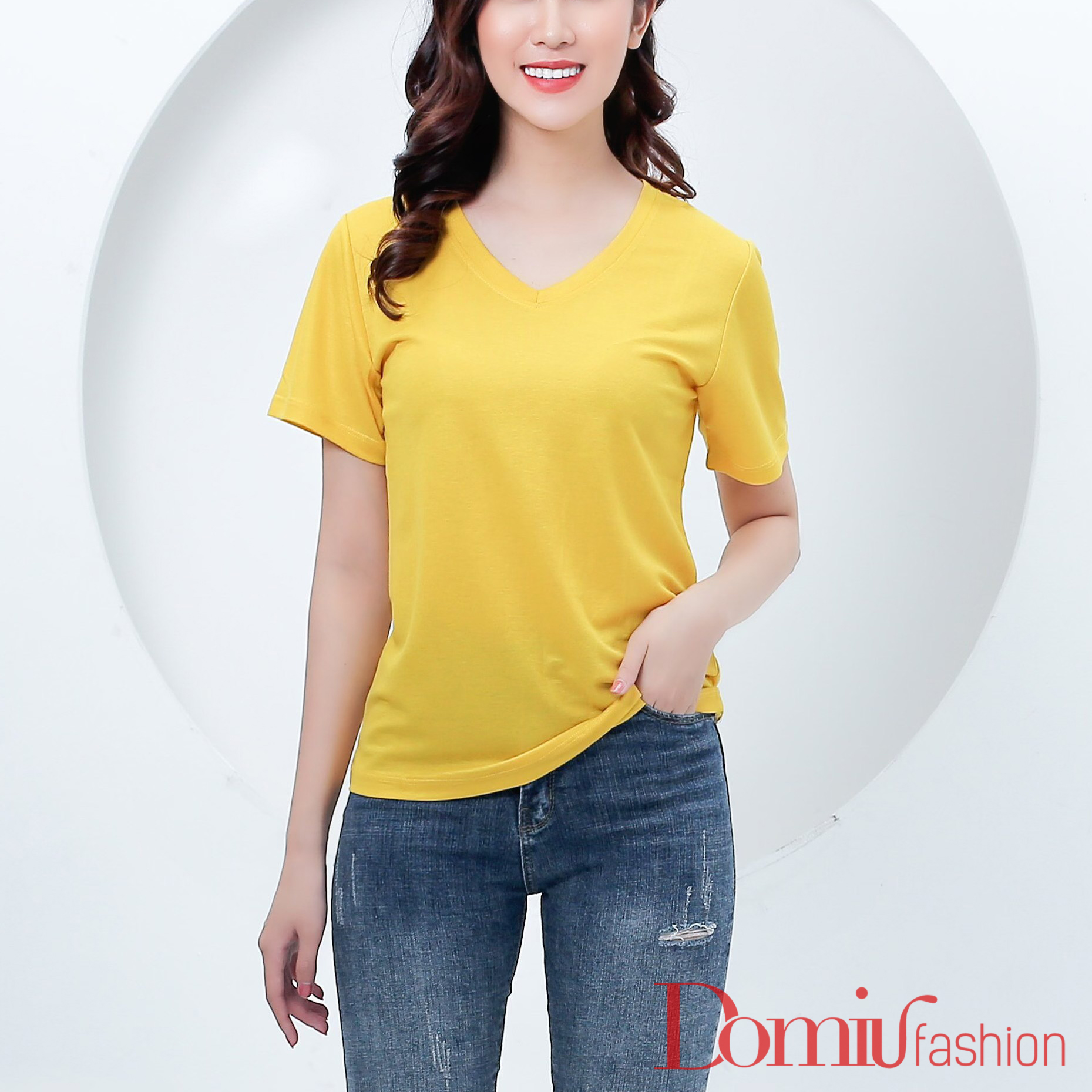 ÁO PHÔNG GIẤY CỔ TIM 5 MÀU HOT HIT