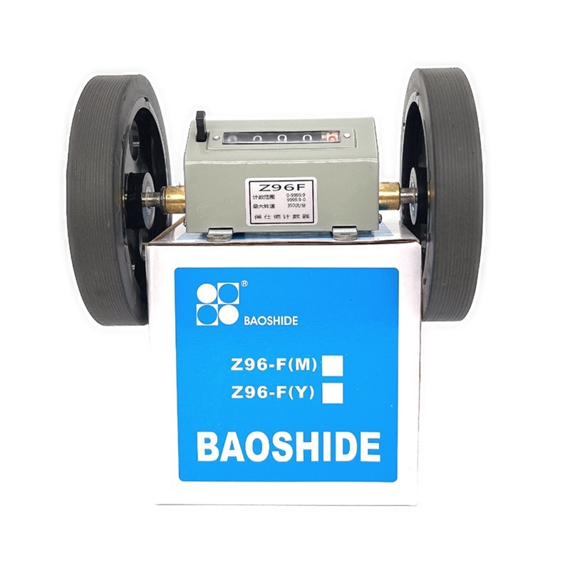 Đồng hồ đo chiều dài mét vải mã yard Z96-F(Y) - Máy đo mét dài BAOSHIDE