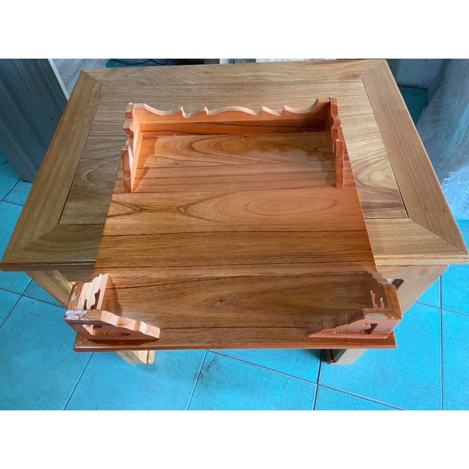 Bàn thờ treo tường hoa sen 40cm