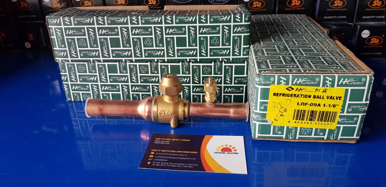 Van chặn gas bi đồng  HENGSEN phi 28 ( 1-1/8')