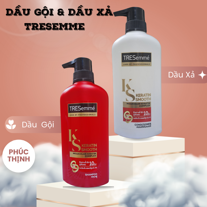 Dầu Gội Và Dầu Xả Tresemme Thái Lan