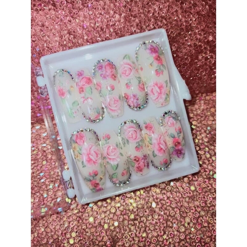 [HCM]Set 10 hộp móng úp nhỏ
