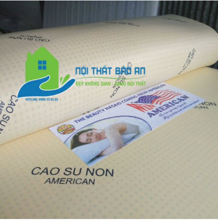 Nệm cao su non american 120x200x10cm