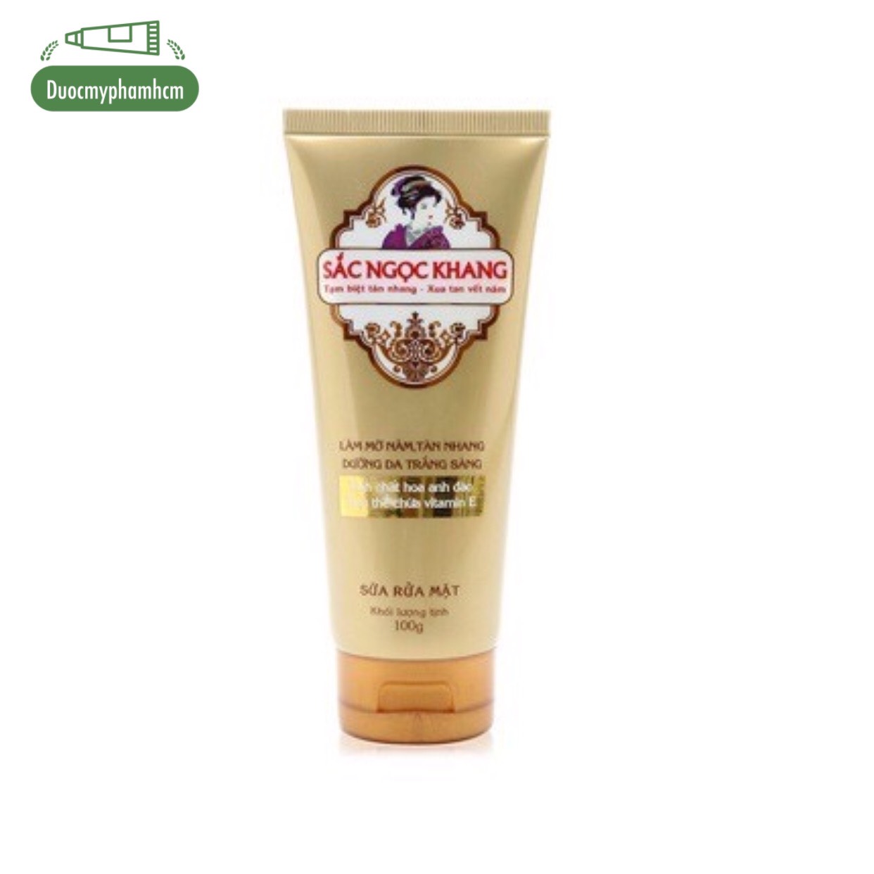 [HCM]Sữa Rửa Mặt Sắc Ngọc Khang 100gr