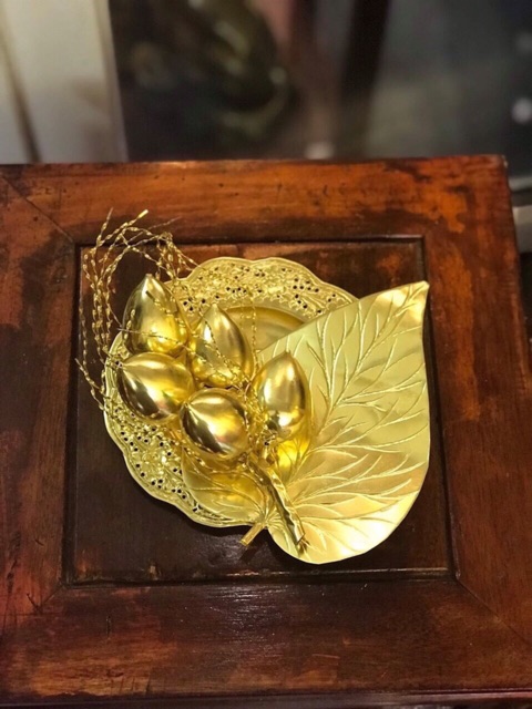 Trầu cau thờ bằng đồng