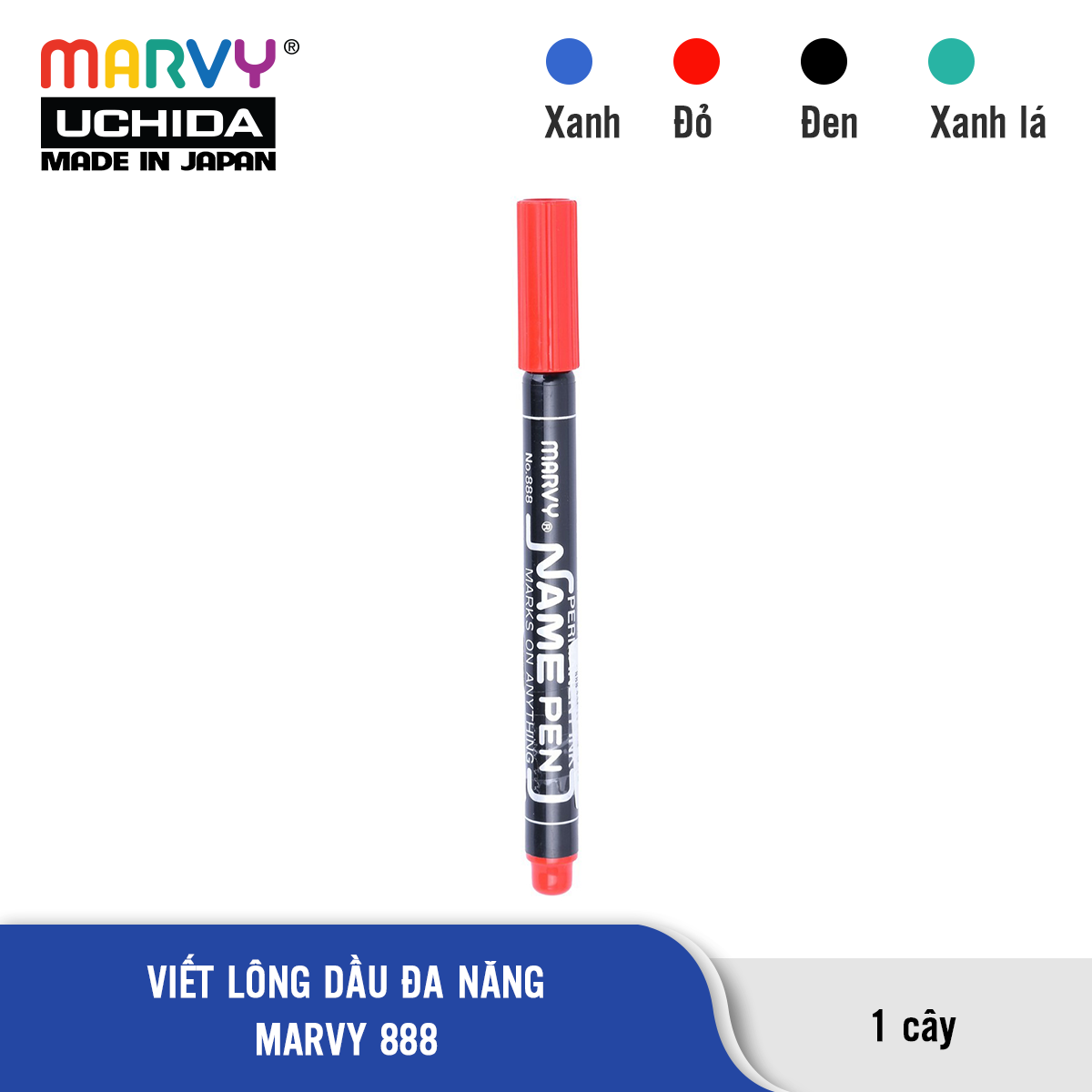 Viết Lông Dầu Đa Năng Marvy 888