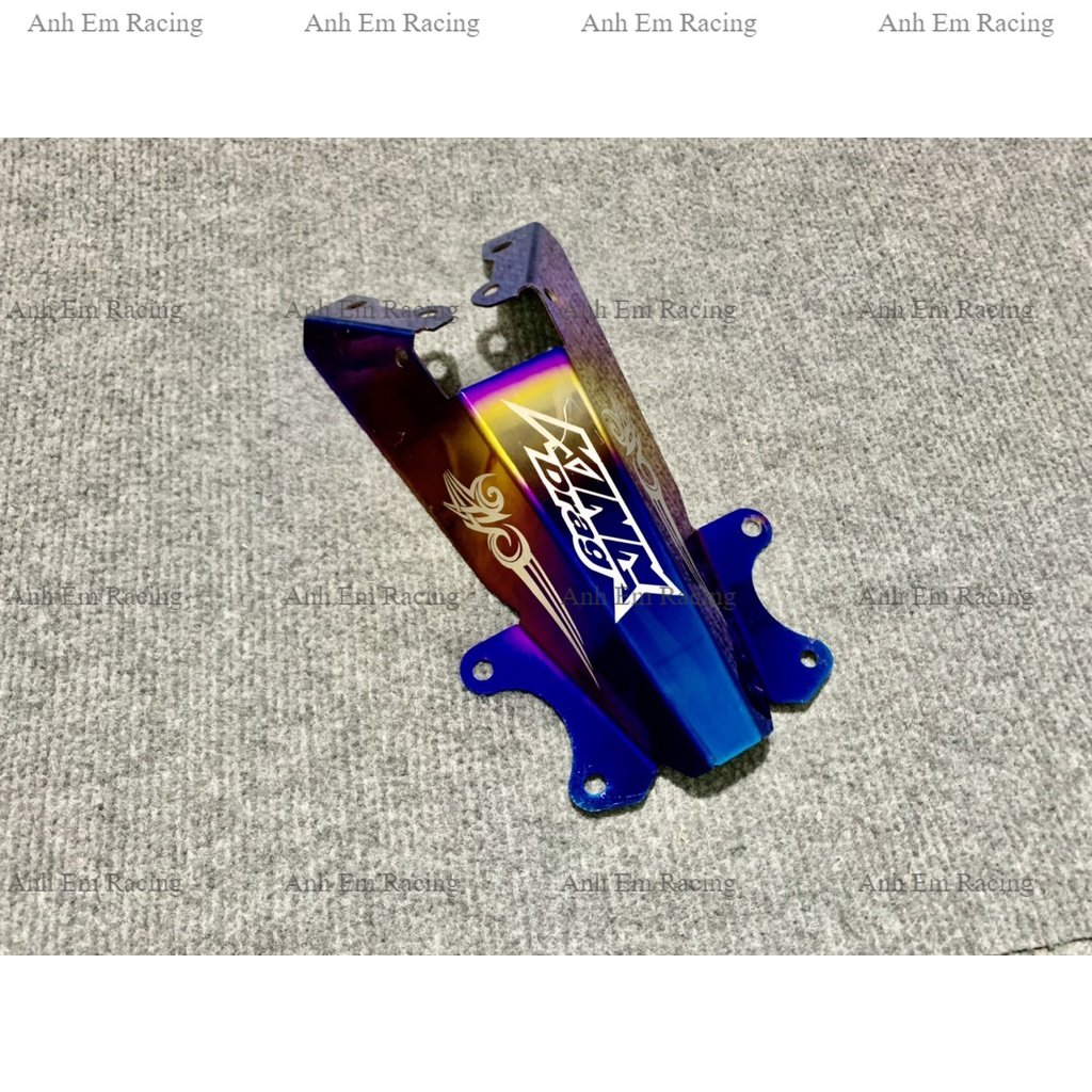 Đuôi dè mạ titan kingdrag cho ex150