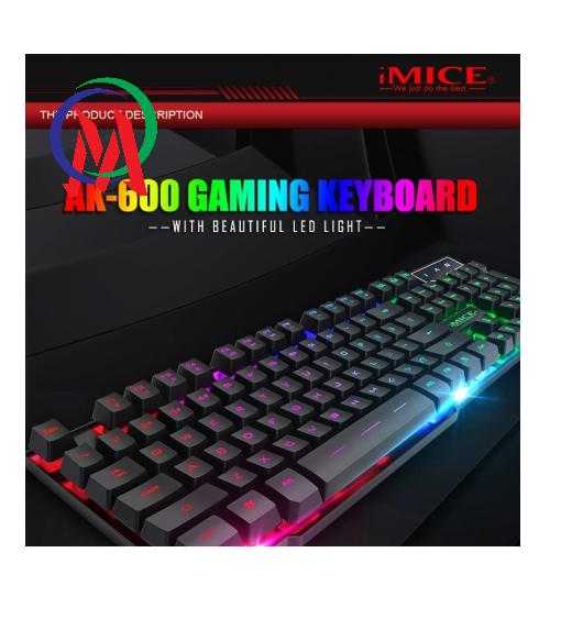 [HCM]Bàn Phím IMICE AK600 GIẢ CƠ CÓ LED