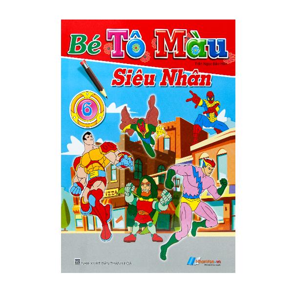 Bé tô màu siêu nhân - 8935072923341