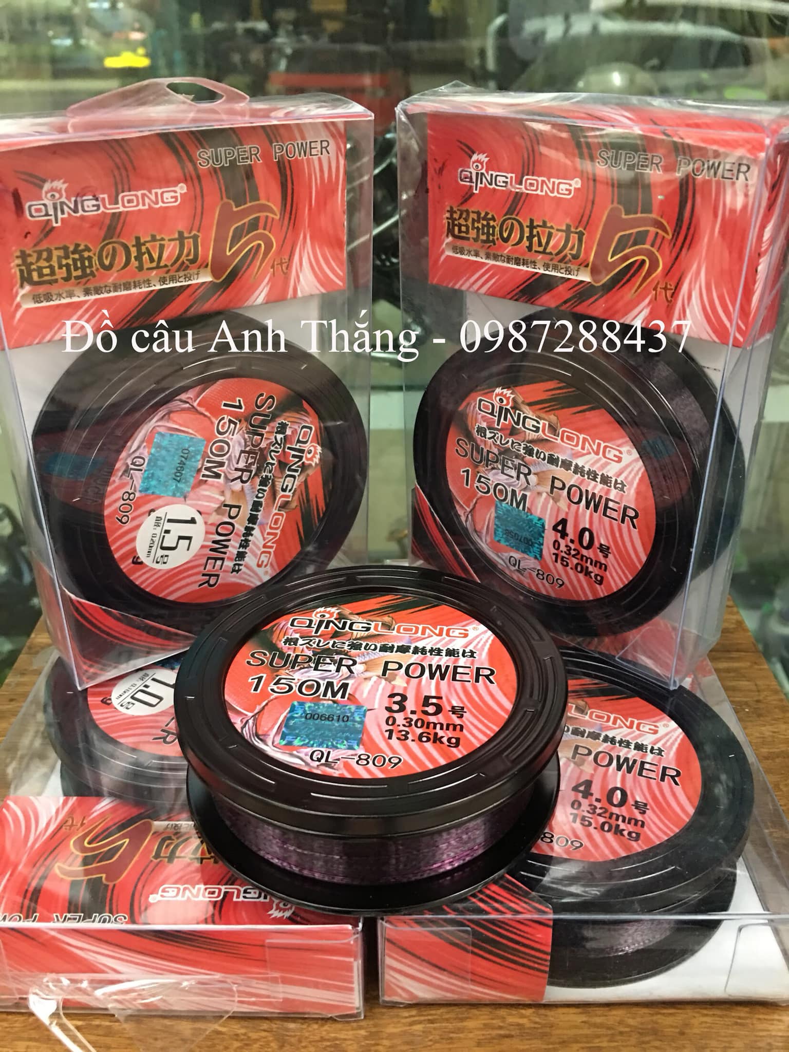 Cước tàng hình QingLong Super Power 150m