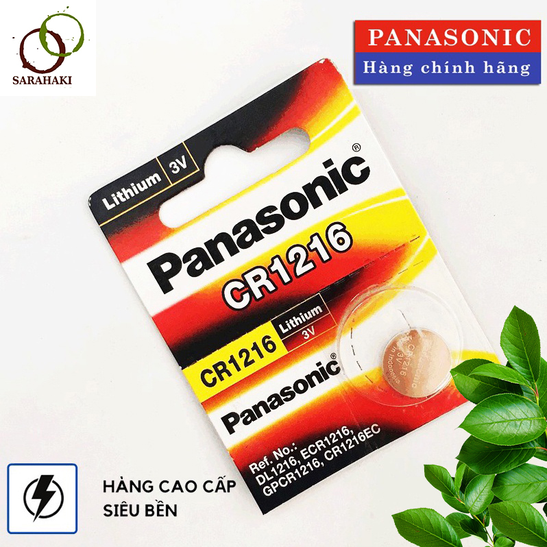 1 viên pin CR1216 Panasonic Lithium 3V chính hãng