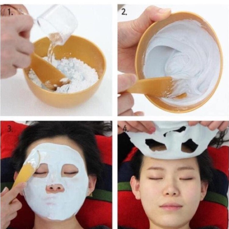 [Chính Hãng] Mặt nạ bột cấp ẩm AHOHAW MARINE MODELING MASK [ Quà Tặng  KCN Genie khi mua full]