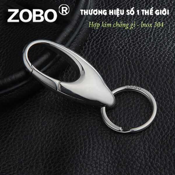 combo 2 móc khóa inox