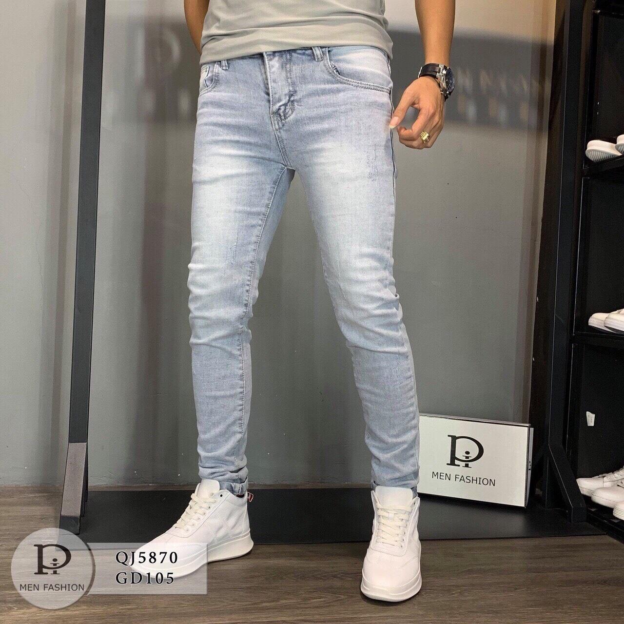 [HCM]Quần Jean Nam Phong Cách ĐÔNG PHƯƠNG 5878/1 + ÁO THUN TRƠN (MUA RIÊNG) - DONG PHUONG FASHION