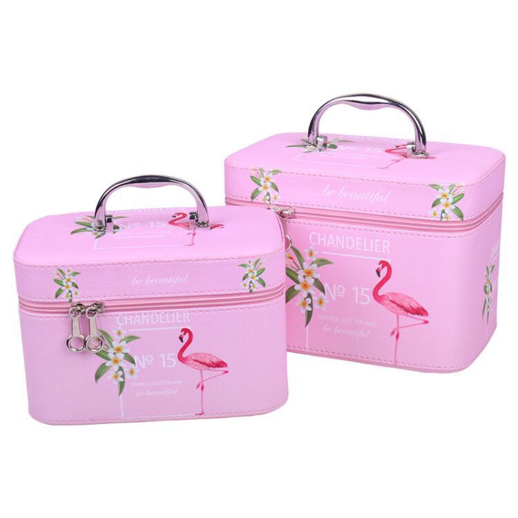 Cốp Trang Điểm Hạc xanh hồng
