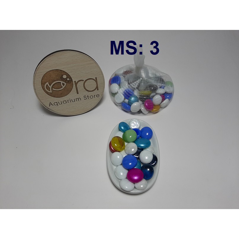 HANG17- Sỏi màu trang trí bể cá