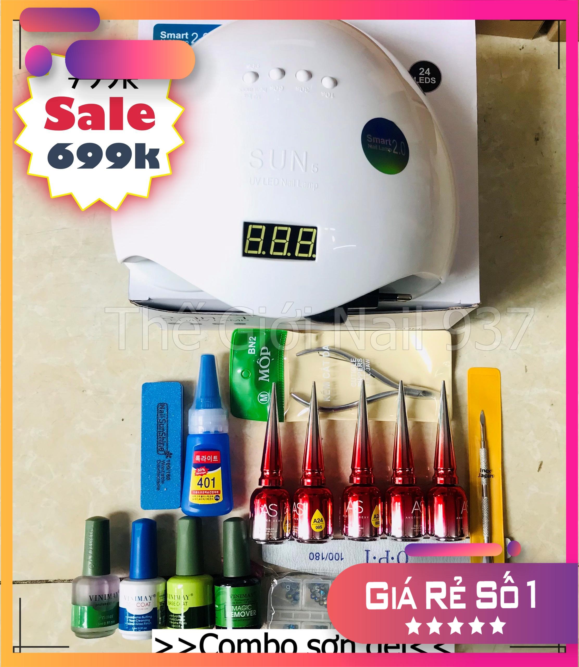 Combo đồ làm nail cơ bản 699k - tgn937