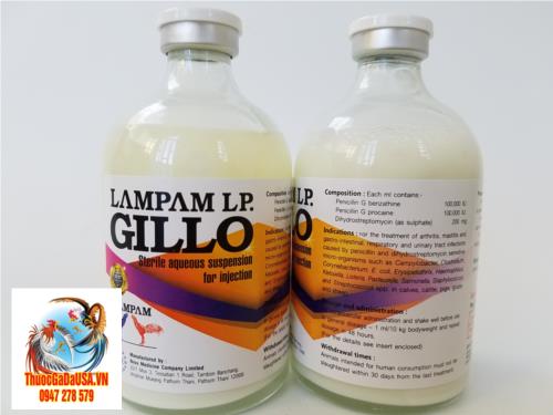 THUỐ.C CHỮA BÁCH BỆNH CHO GÀ ĐÁ GILLO - LỌ 20ML