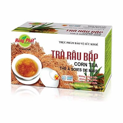 Trà râu bắp hùng phát 50gr 25 gói/hộp