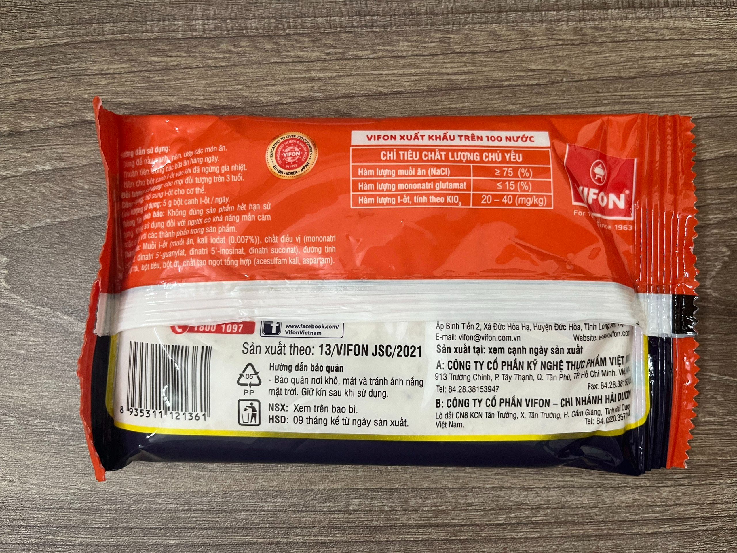 Bột Canh I - Ốt VIFON 180g