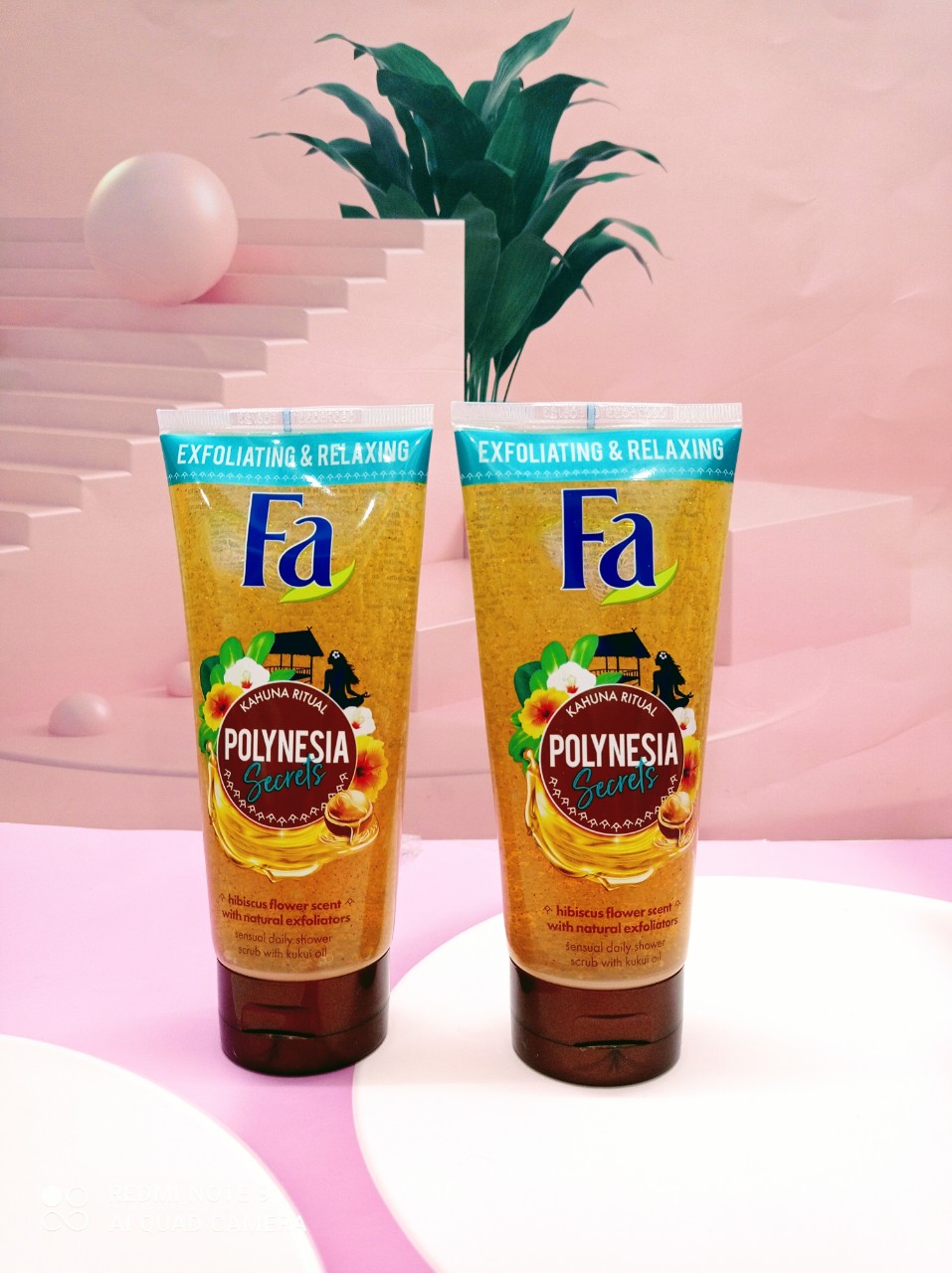 Sữa tắm tẩy da chết polynesia fa