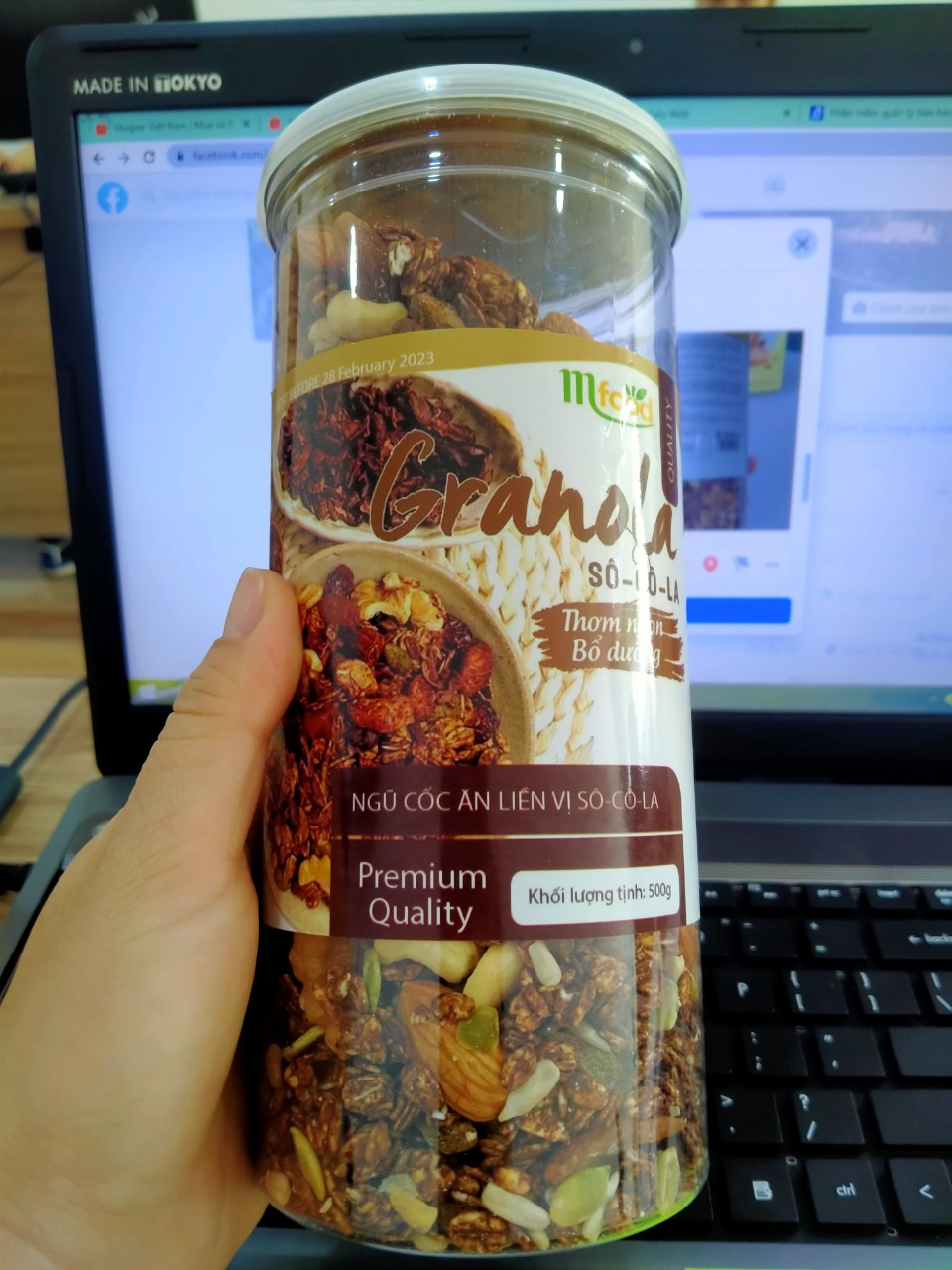 GRANOLA SOCOLA 500 GRAM NGŨ CỐC ĂN KIÊNG