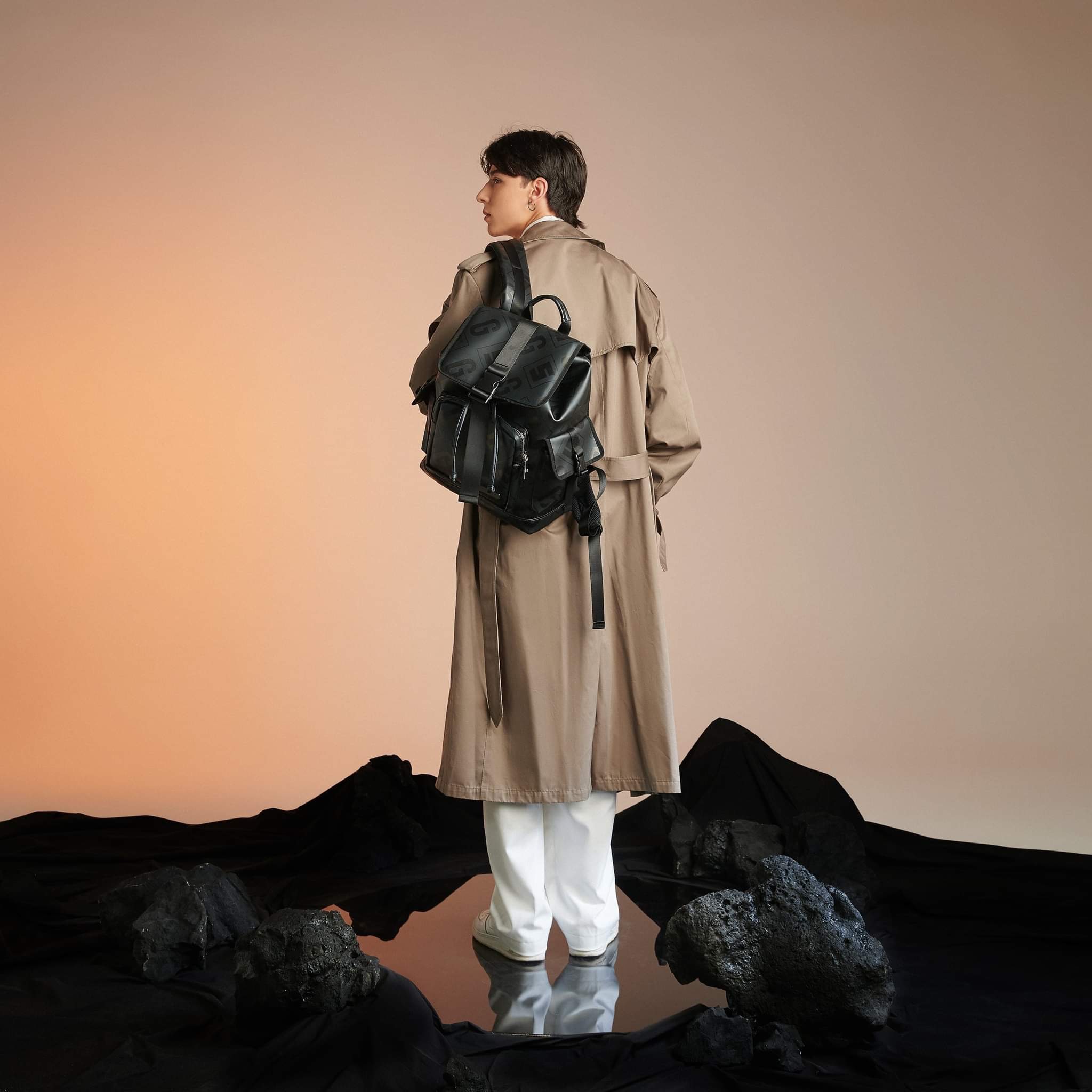 Balo Da Cao Cấp In SAIGONSWAGGER® Eclipse Leather Backpack