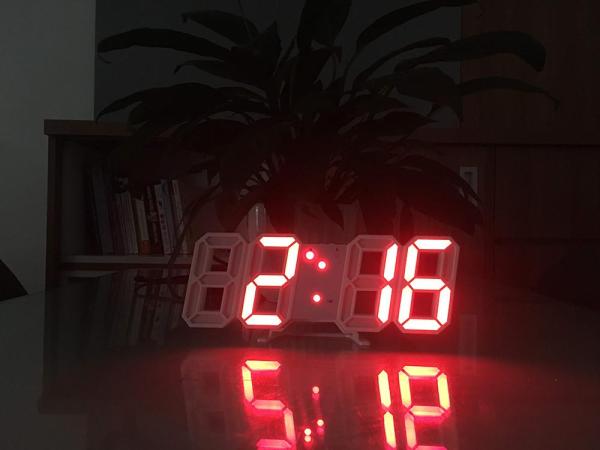 Đồng hồ treo tường LED CAO CẤP (TẶNG PIN + DÂY CÁP) ĐỒNG HỒ treo tường điện tử DH092 bán chạy