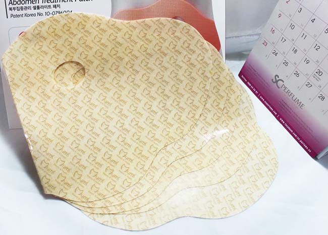 Hộp 5 Miếng dán tan mỡ bụng Hàn Quốc MYMI WONDER PATCH
