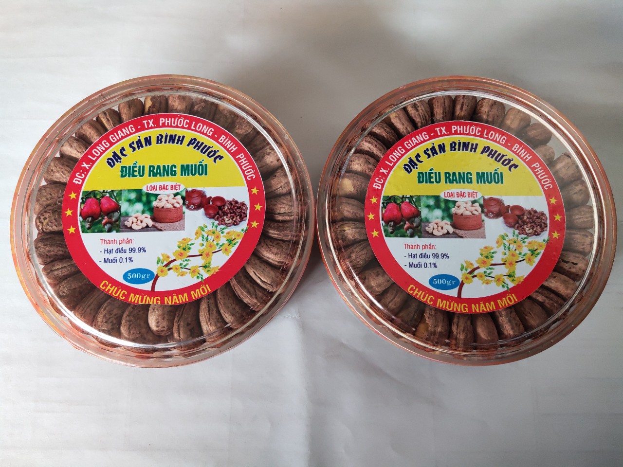 500g HẠT ĐIềU RANG MUỐI BÌNH PHƯỚC LOẠI ĐẶC BIỆT