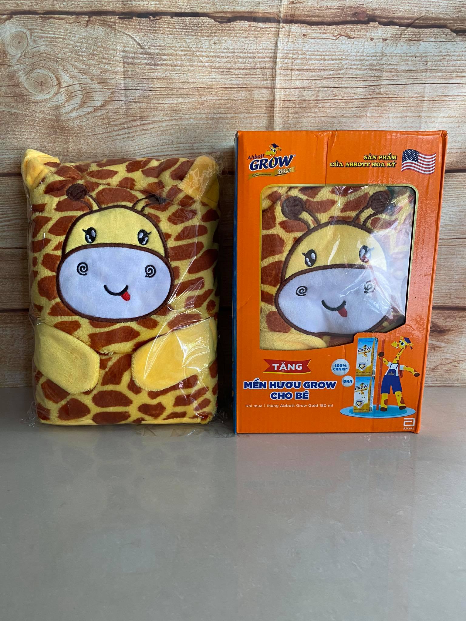 [HCM]Mền hươu cho bé quà Abbott grow