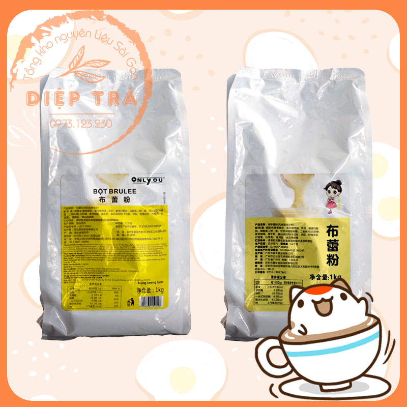 Bột Kem Trứng Xiaka 1kg ( Kem trứng búp bê / Only You)