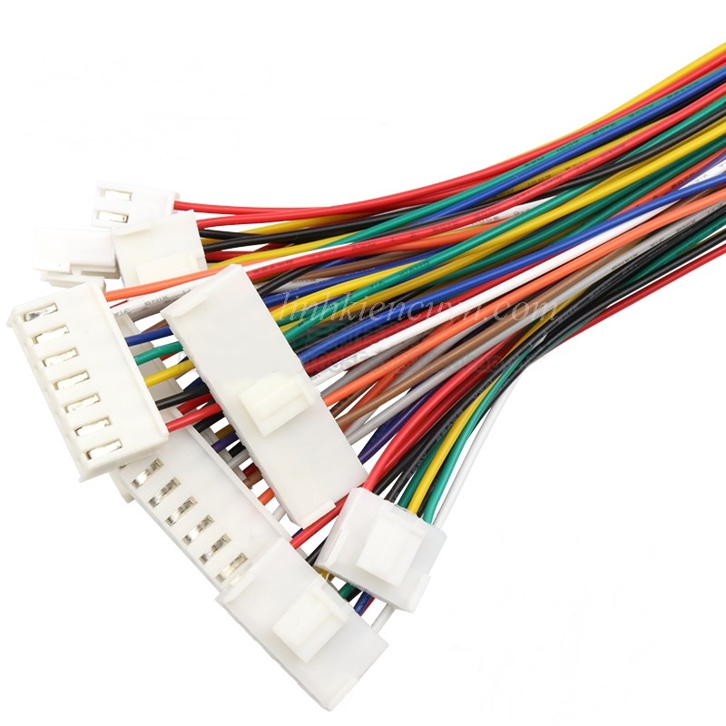 Cáp vh3.96 4p 3.96mm dài 20cm 1 đầu 20awg