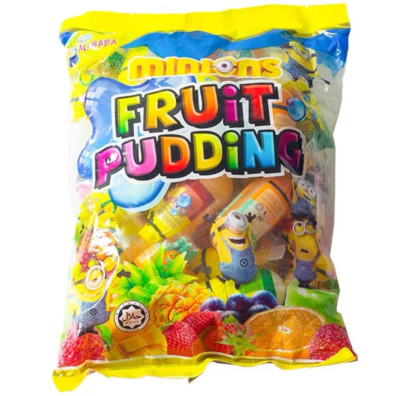 [ Siêu Cute ] 1 gói 800g THẠCH TRÁI CÂY FRUIT PUDDING MINION